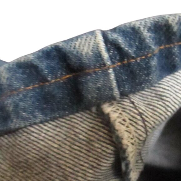 34x29 Vintage Mens Levi's Jeans 517 0217 Orange Tab Raw Denim Bootcut Jeans USA - Picture 5 of 7